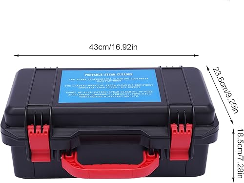 Miniatura 5 de High Pressure Steam Cleaner, 110V 1700W High Temp Portable Steamer, Intelligent 3-5 Bar High Temp Pressurized Steam Cleaner for Heavy Oils and Heavy