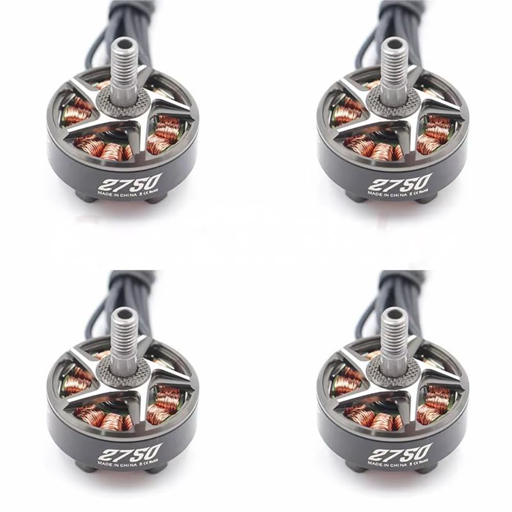 4 motori brushless EX2306 2306 Plus 1800KV 2500KV 2750KV per elica RC Quadcopter FPV Racing Drone fai da te (4 pezzi 2306 2750KV)