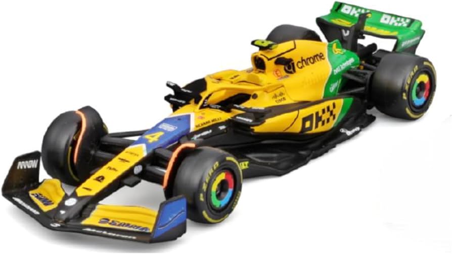 Amazon | Bburago（ブラーゴ） 2024年モデル 1/43 F1 マクラーレン