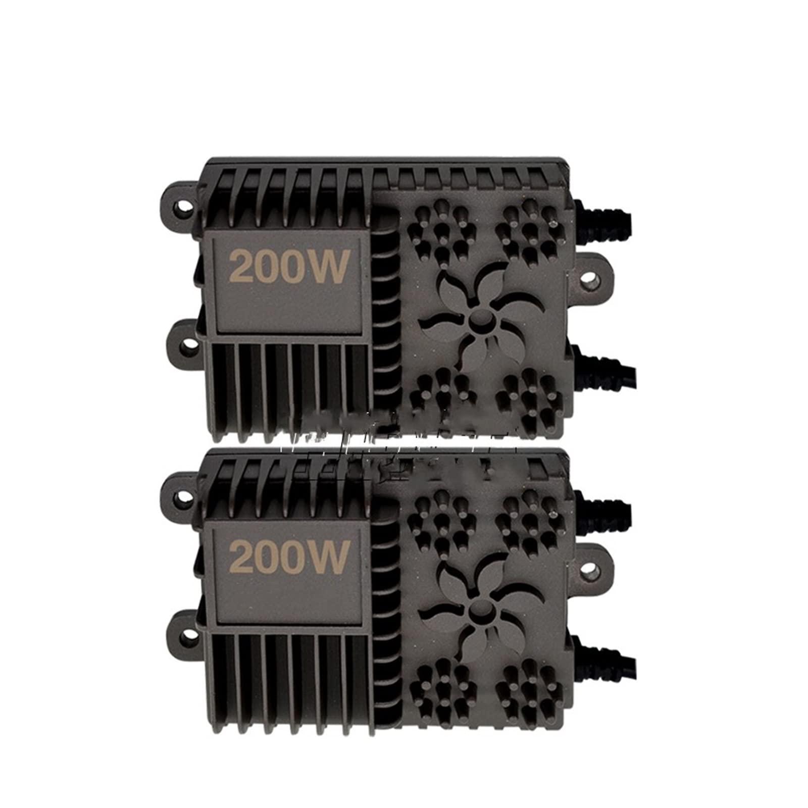 HID Vorschaltgeräte 2PCS 200W Xenon HID Conversion Vorschaltgerät Für H1 H4 H7 H11 9005 9006 Autoscheinwerfer Nebelscheinwerfer Digital 12V AC Ballast Reactor (Größe : 2PCS)