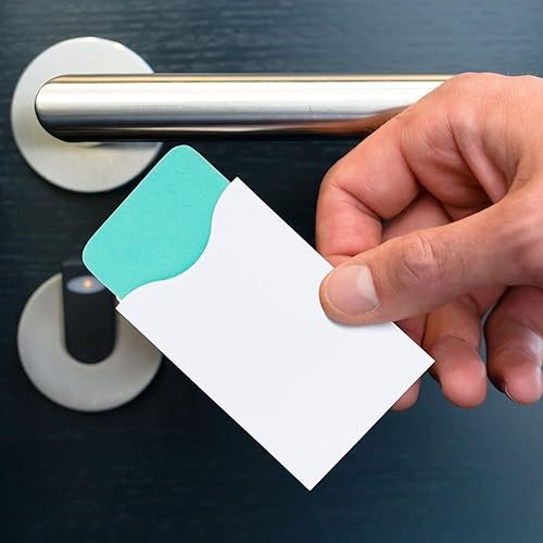 Vista 6 de Stockroom Plus Sobres para tarjetas de crédito, paquete de 500 paquetes de llaves de hotel resistentes al desgarro, sobres personalizables