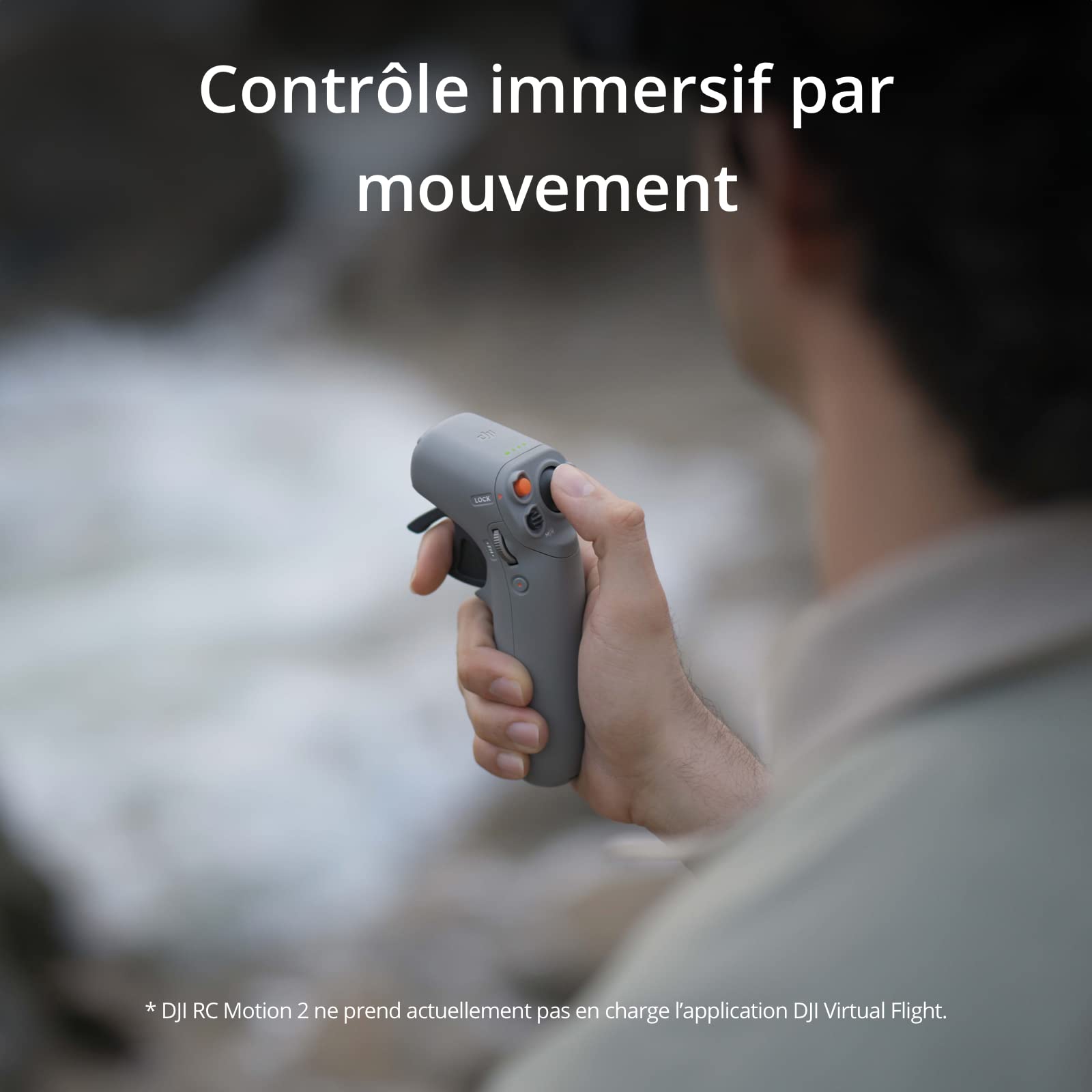 DJI Goggles Integra Motion Bundle - Contrôle Immersif par Mouvement, Goggles FPV Légères, Écrans Micro-OLED, Transmission Vidéo O3+ HD