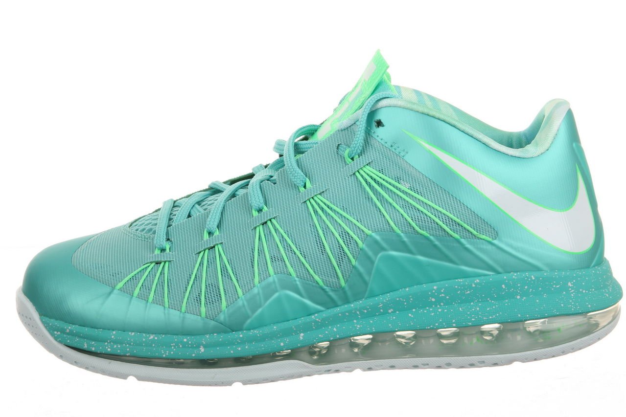 Nike Air Max Lebron X Low Crystal Mint/Poison Green/Fiberglass 579765-300