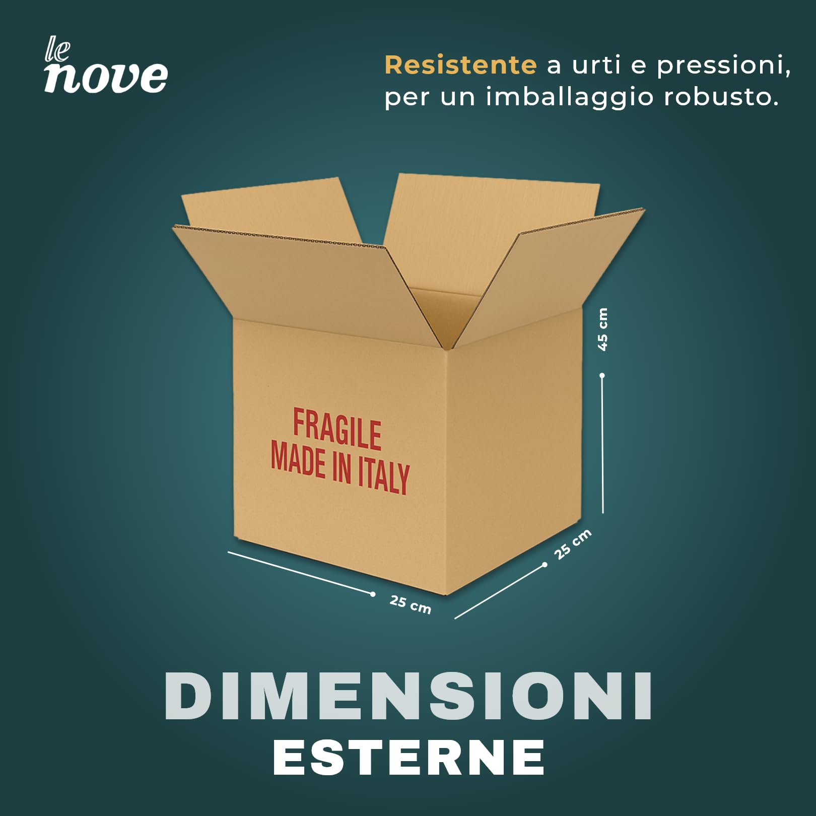 Scatole Cartone Doppia Onda 60x40x40 cm 10 Pezzi per Trasloco Spedizione Stoccaggio