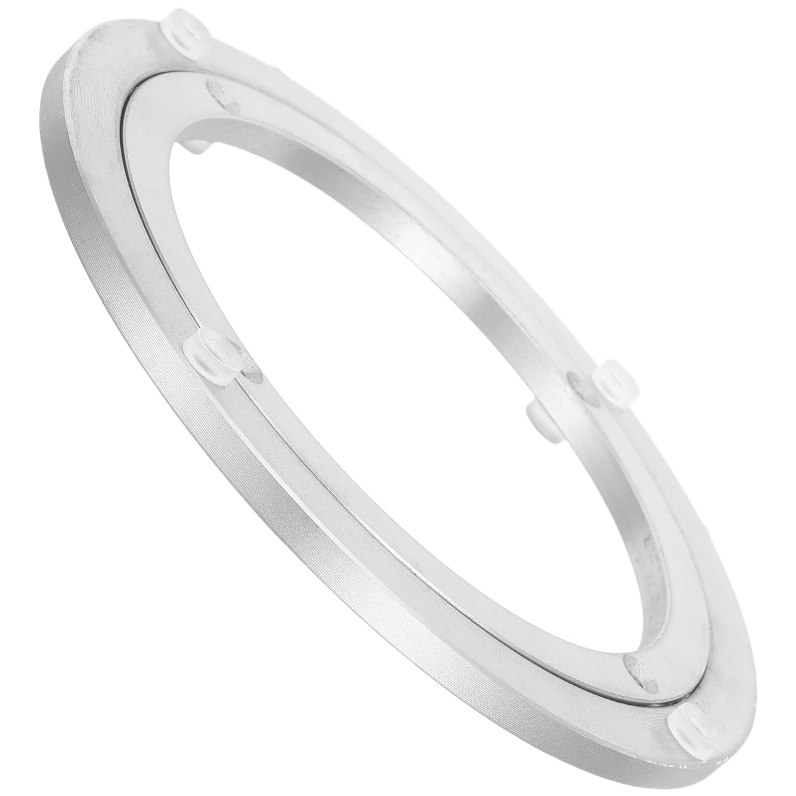 Plateau Tournant en Alliage D’Aluminium 20 CM pour Table 30-40 CM Base Rotative Silencieuse Roulement Lisse Plateau Tournant Alimentaire Antidérapant Cuisine et Salle à Manger