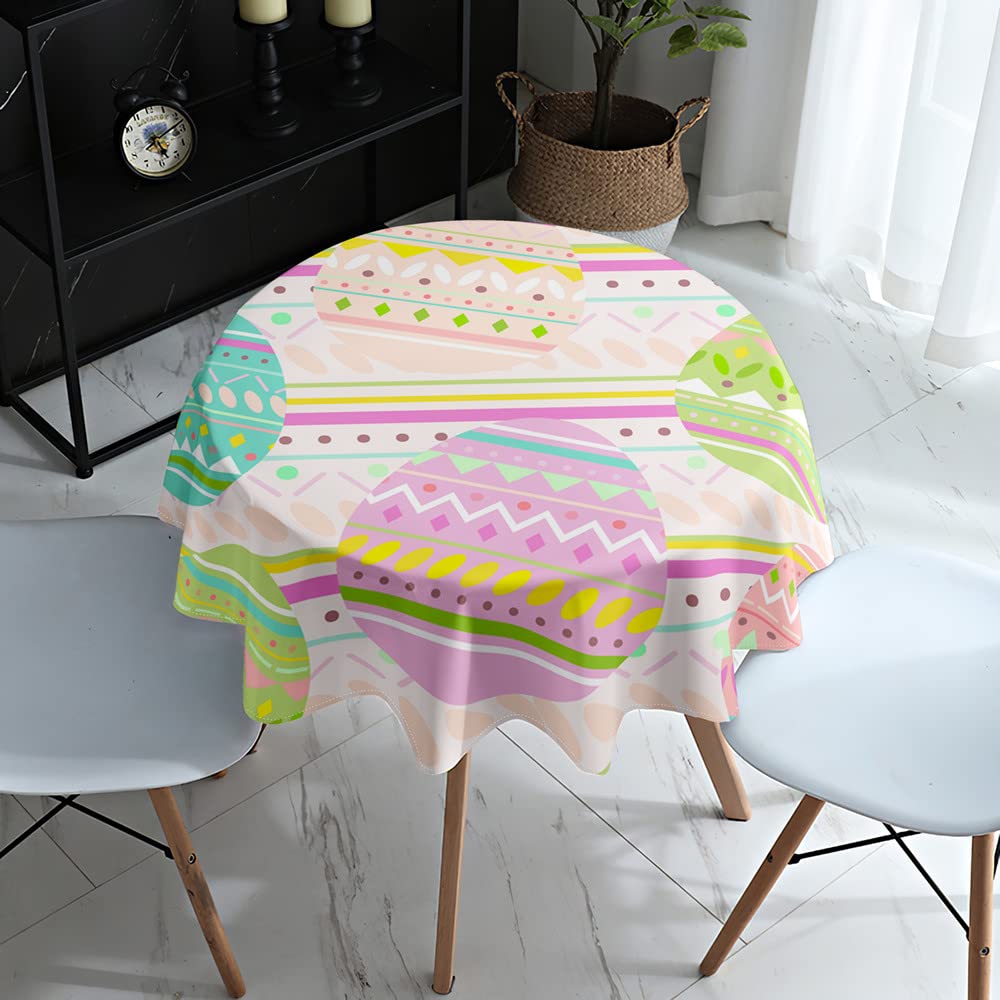 Ronde Élastique Nappe De Table Rafraîchissante Et Esthétique
