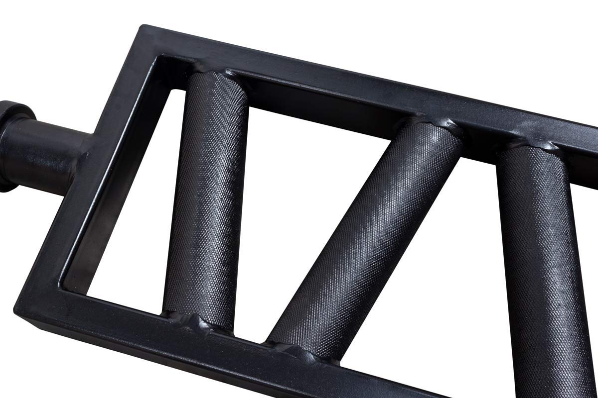 Strength Shop - Multi Grip Thick Curl Bar - Griffkraft Unterarme Bizeps Trizeps with Olympic Sleeves