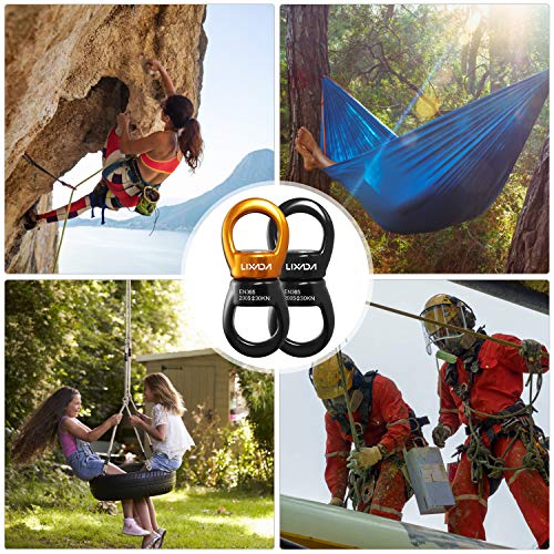 Swivel, Andoer Giratório giratório 30kN mais seguro dispositivo rotacional giratório mosquetão girat