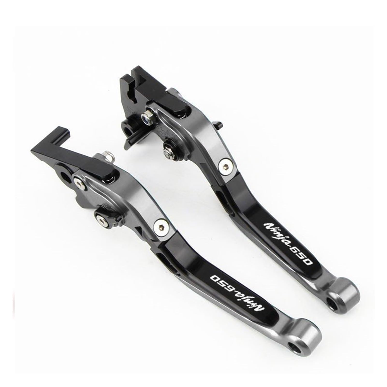 Asddllnn 6 For Kawasaki Ninja650/Ninja650r 2017-2019 Motorcycle Extendable Adjustable Clutch Brake Levers Handle Hand Grips