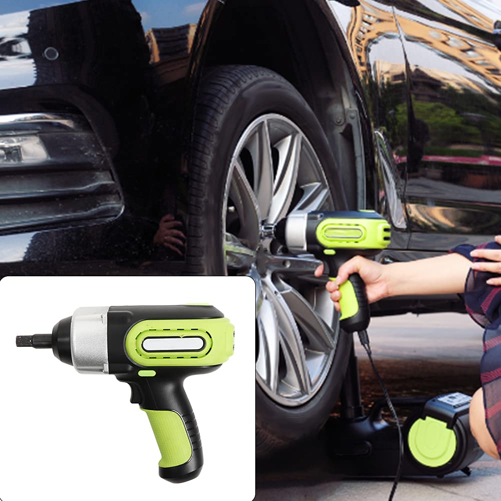 Yctze 3 in Pavimento Elettrico con Chiave di Corrente, Pompa e Torcia a LED - Kit di Riparazione Auto Essenziale per le Emergenze della Strada
