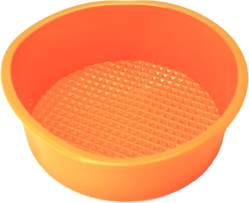 Miniatura 3 de X-Haibei Molde de pan, mini redondo flexible de 4.5 pulgadas, molde para hornear, sándwiches de silicona, hamburguesas