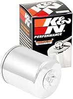 K&N Motorcycle Oil Filter: High Performance, Premium, Designed to be used with Synthetic or Conventional Oils, Wrench Off Nut: Fits Select Harley Davidson, Buell Motorcycles, KN-171C