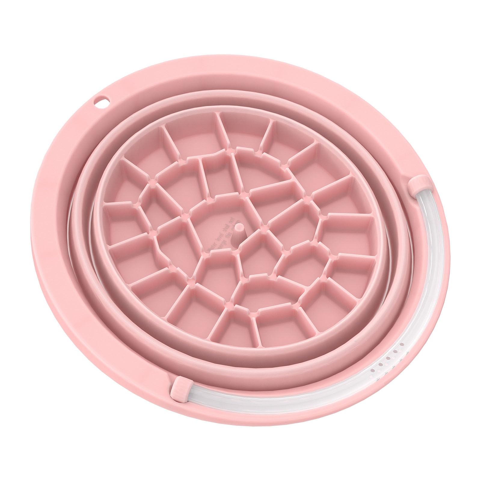NRVTRE Space Saving Foldable Face Basin for Cold Application and Washing Simple Silicone Build Travel Easy Ice Basin