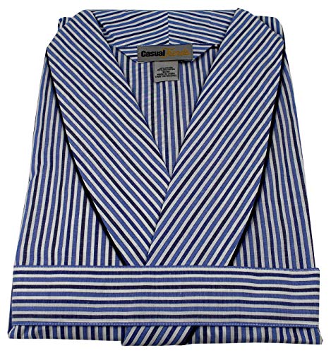 Casual Trends Men’s Woven Shawl Collar Robe3