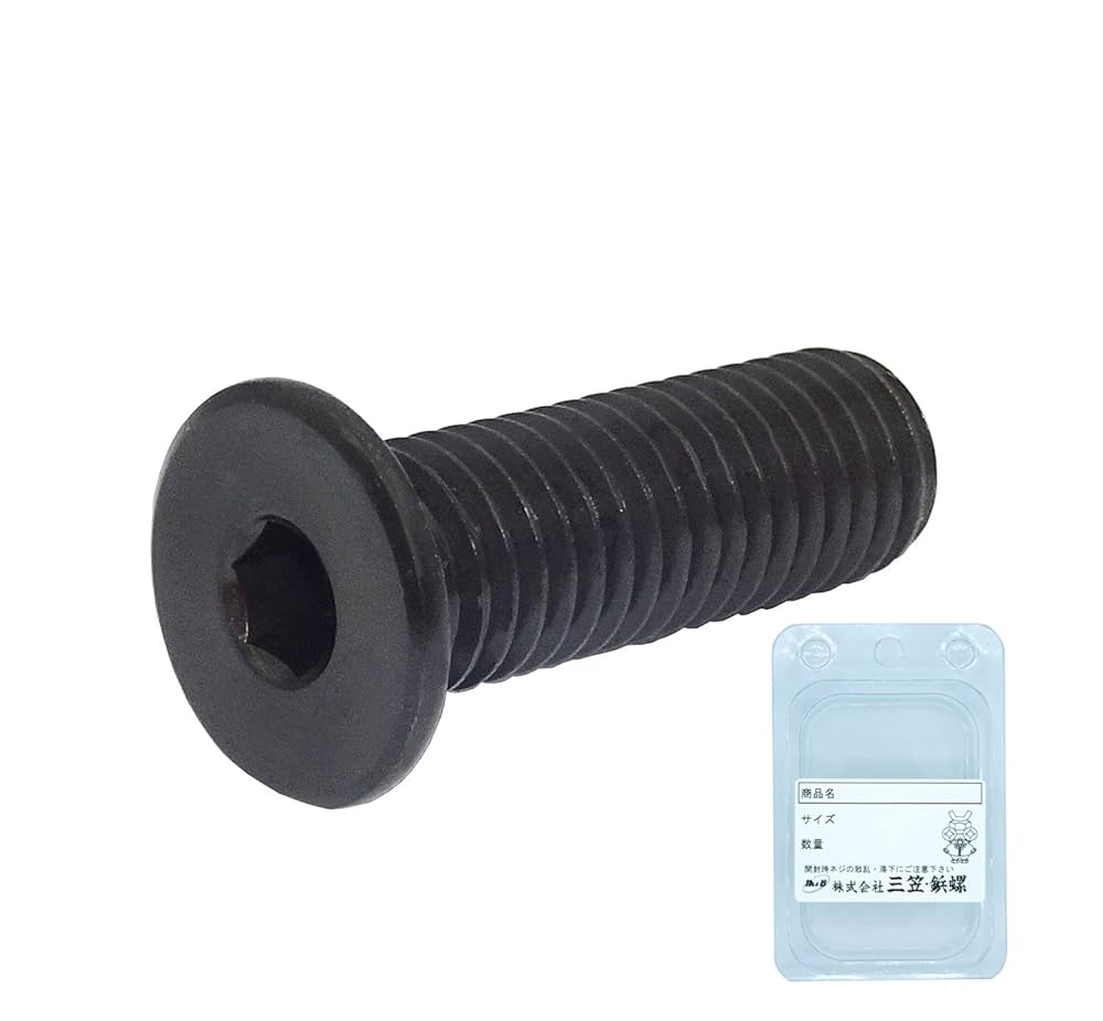 Amazon | M&B 極低頭 六角穴付ボルト M6x10 【500本入り】【国内