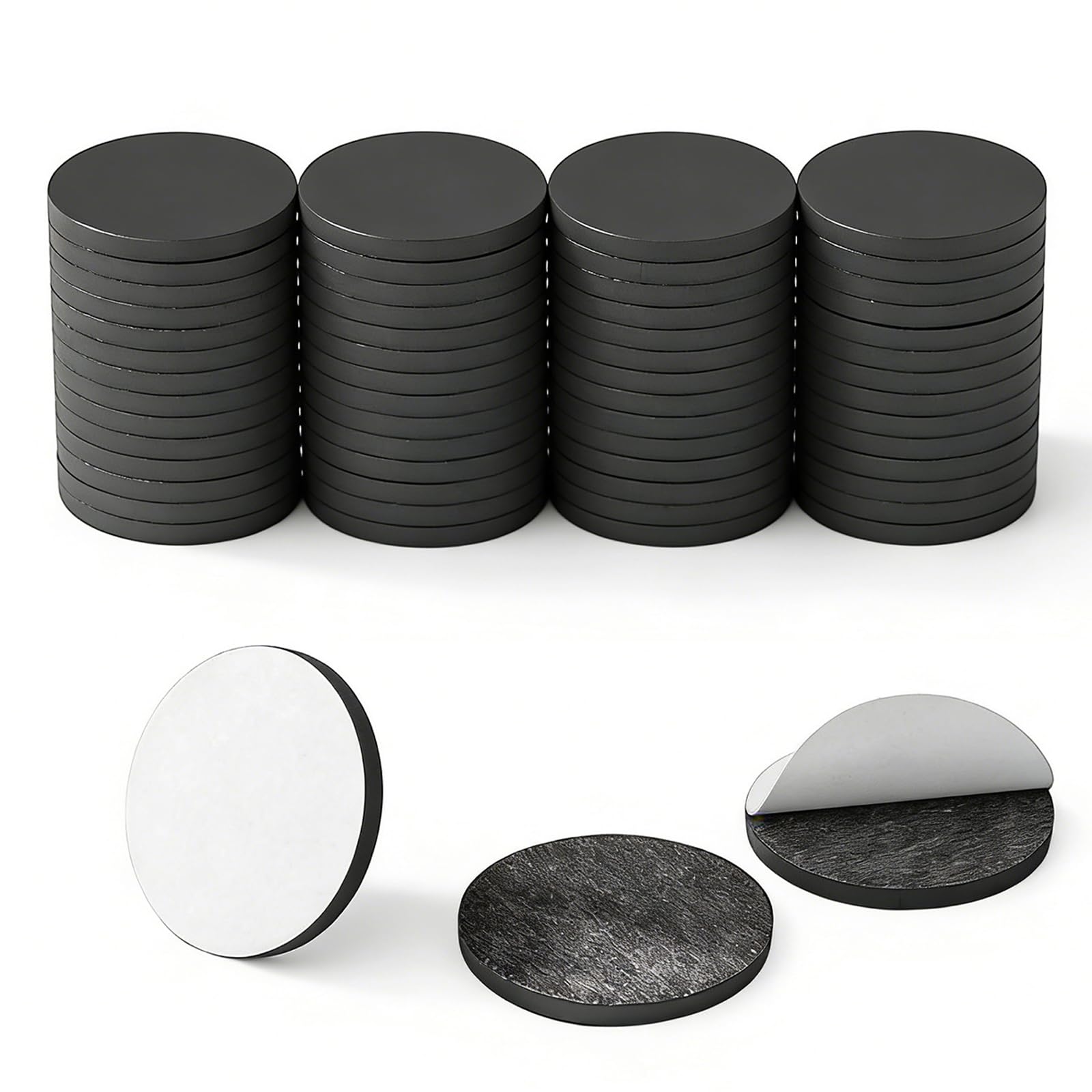 Towjug Round Magnets with Adhesive Backing, 240 Fridge Circle Magnetic Tape — Amazon image 17