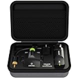 B-6 Saxophone Wireless System with Charging Case,Operation Range of 20 Meters,High-Resolution 24- bit/44.1kHz Audio,2.4GHz Wireless Saxophone Microphone