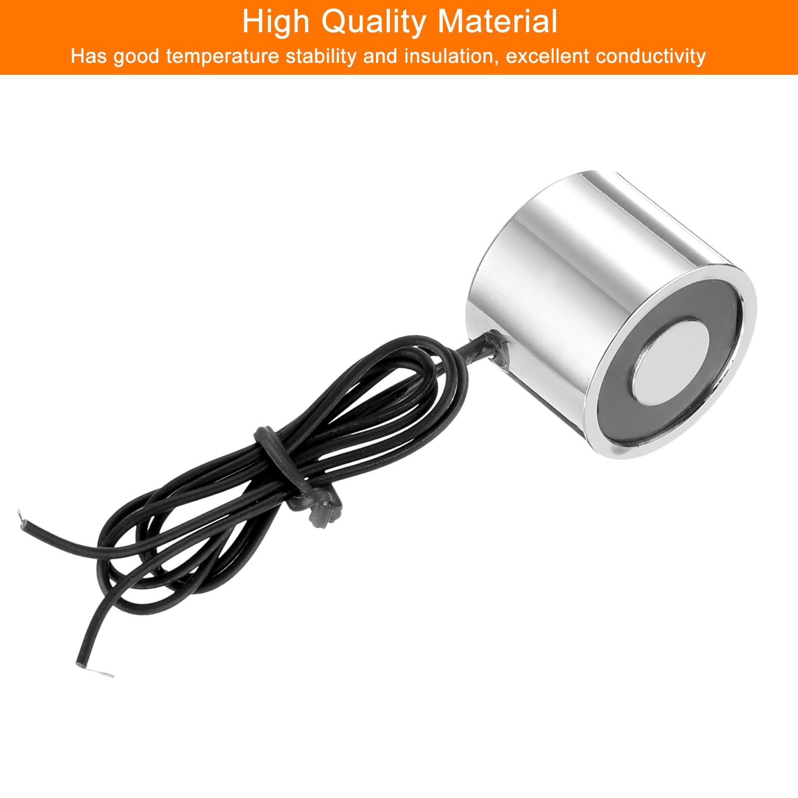 QUARKZMAN DC 24V 1A Solenoid – Duwtype 25N – 10mm Slag – Open Frame Actuator – JF-S1040DL – Lineaire Beweging – Voor Automatiseringsprojecten