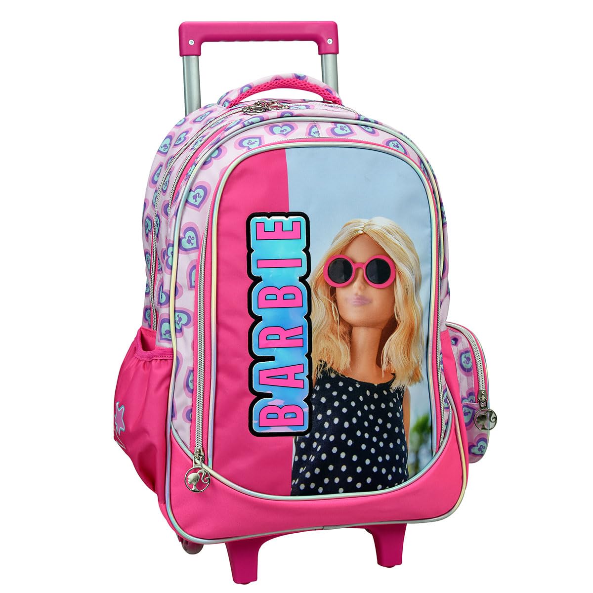 Barbie Grande Zaino Trolley con Ruote Scuola Elementare Bambina Ragazza