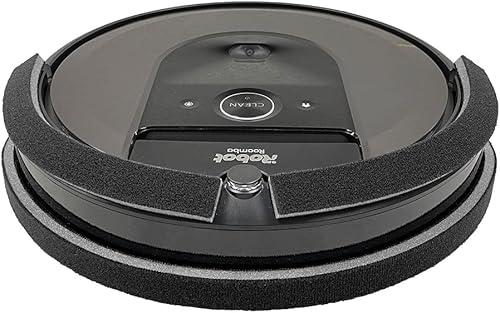 Miniatura 1 de VacuBumper - Protector de Parachoques Robot - Protector de Parachoques Ultra Suave, de Paño y Espuma de Caucho para Aspiradoras Robóticas - Duradero