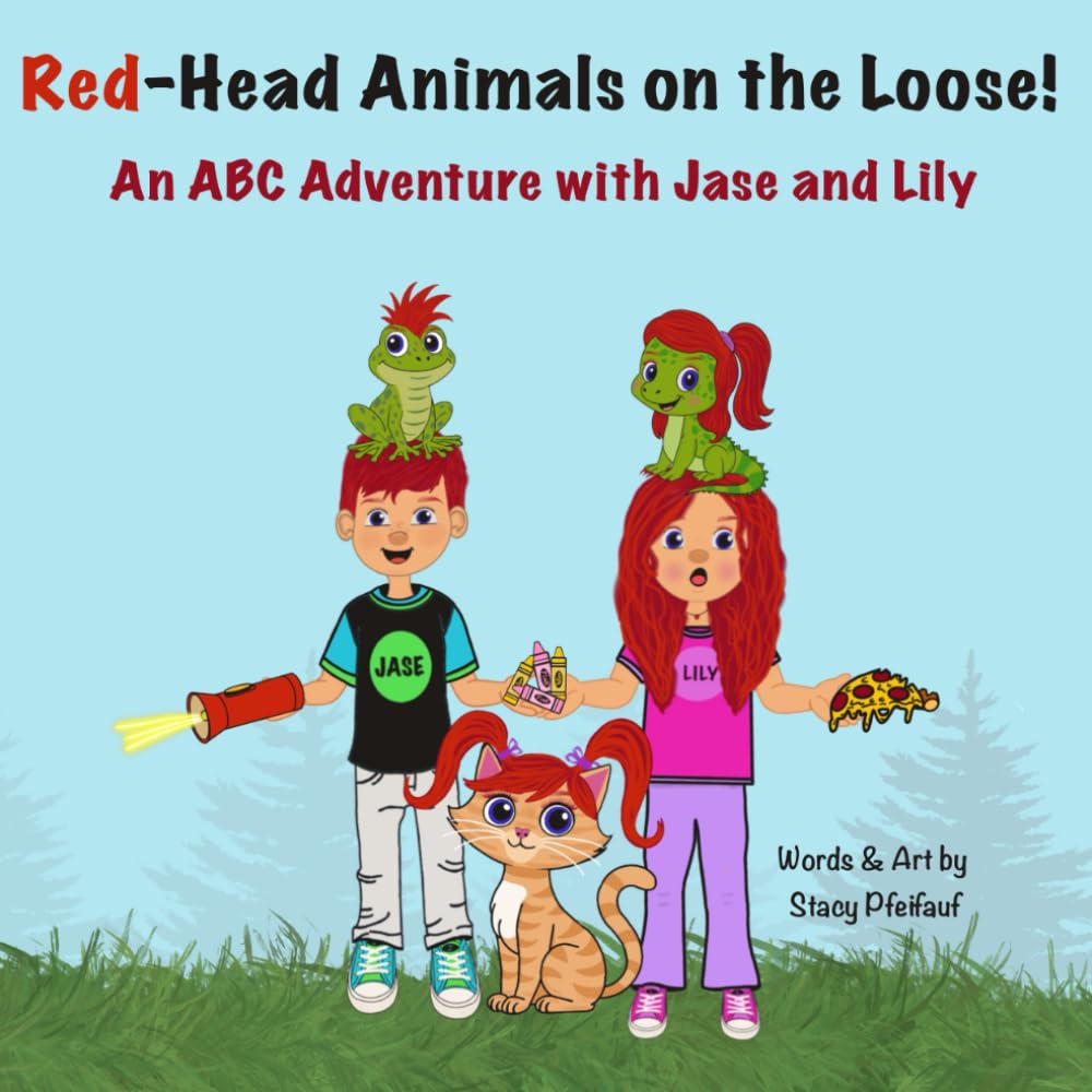 Red-Head Animals on the Loose!: An ABC Adventure with Jase and Lily