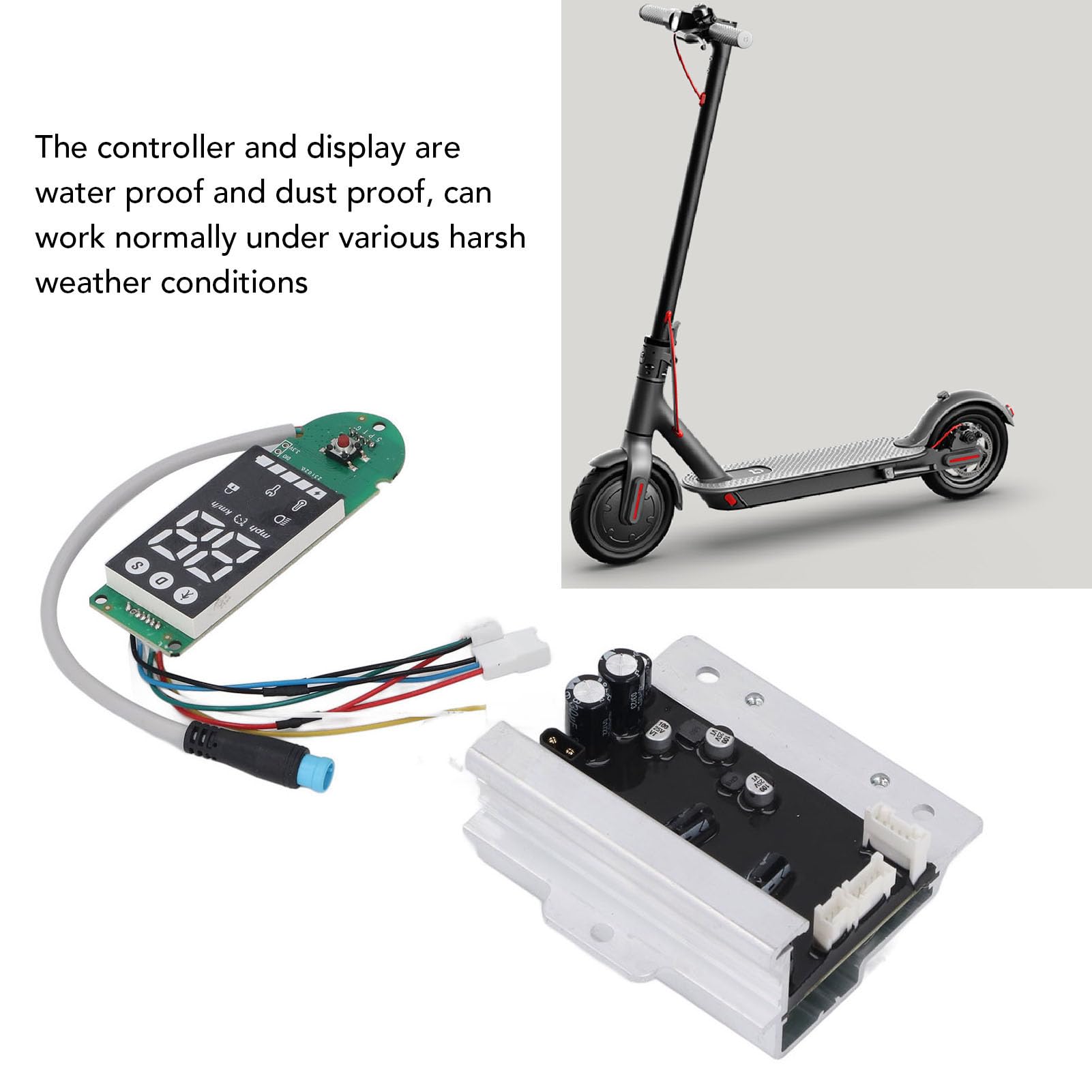 Scooter elettrico display cruscotto con Bluetooth per Ninebot ES1 ES2