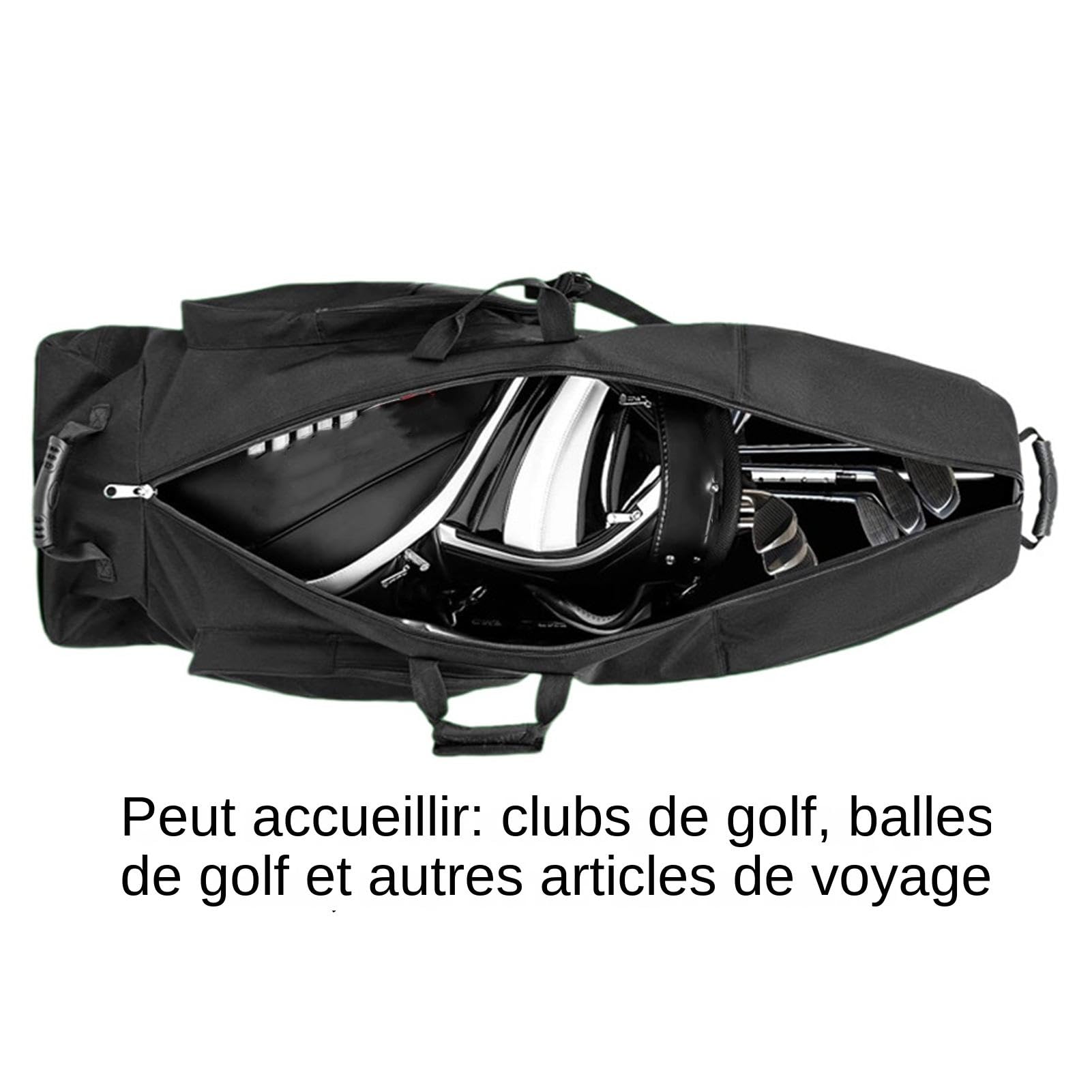 Housses de voyage pour clubs de golf robustes pliables pour compagnies aériennes