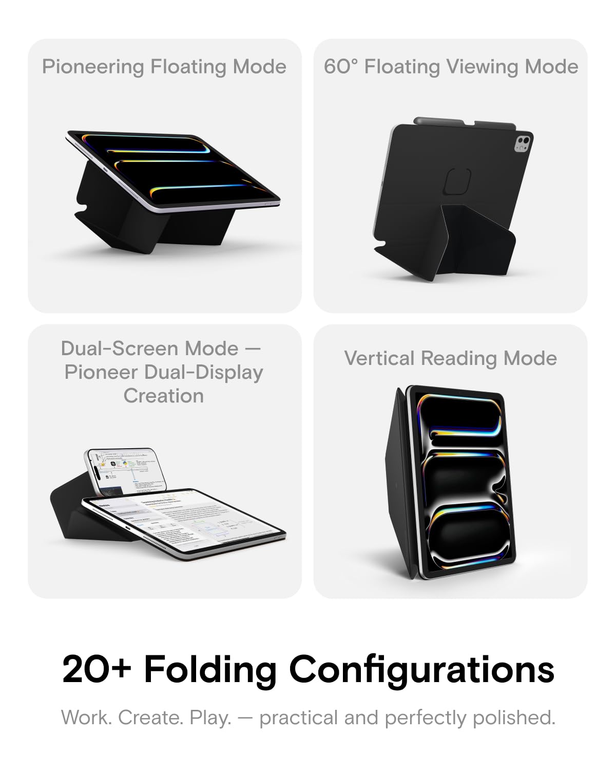 MOFT Dynamic Folio Case for iPad Air 13 Inch M3/M2 (2025/2024