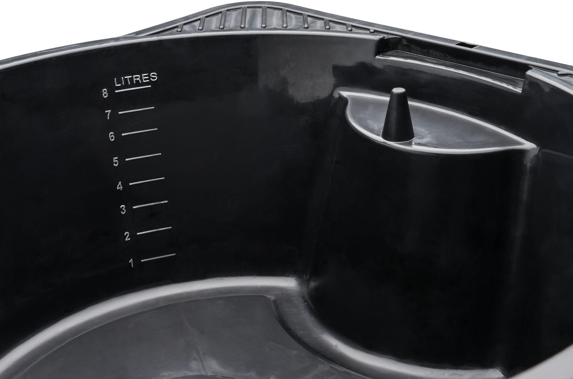Vigor Drenaje de aceite (capacidad: 8 l) V6300-8, color negro