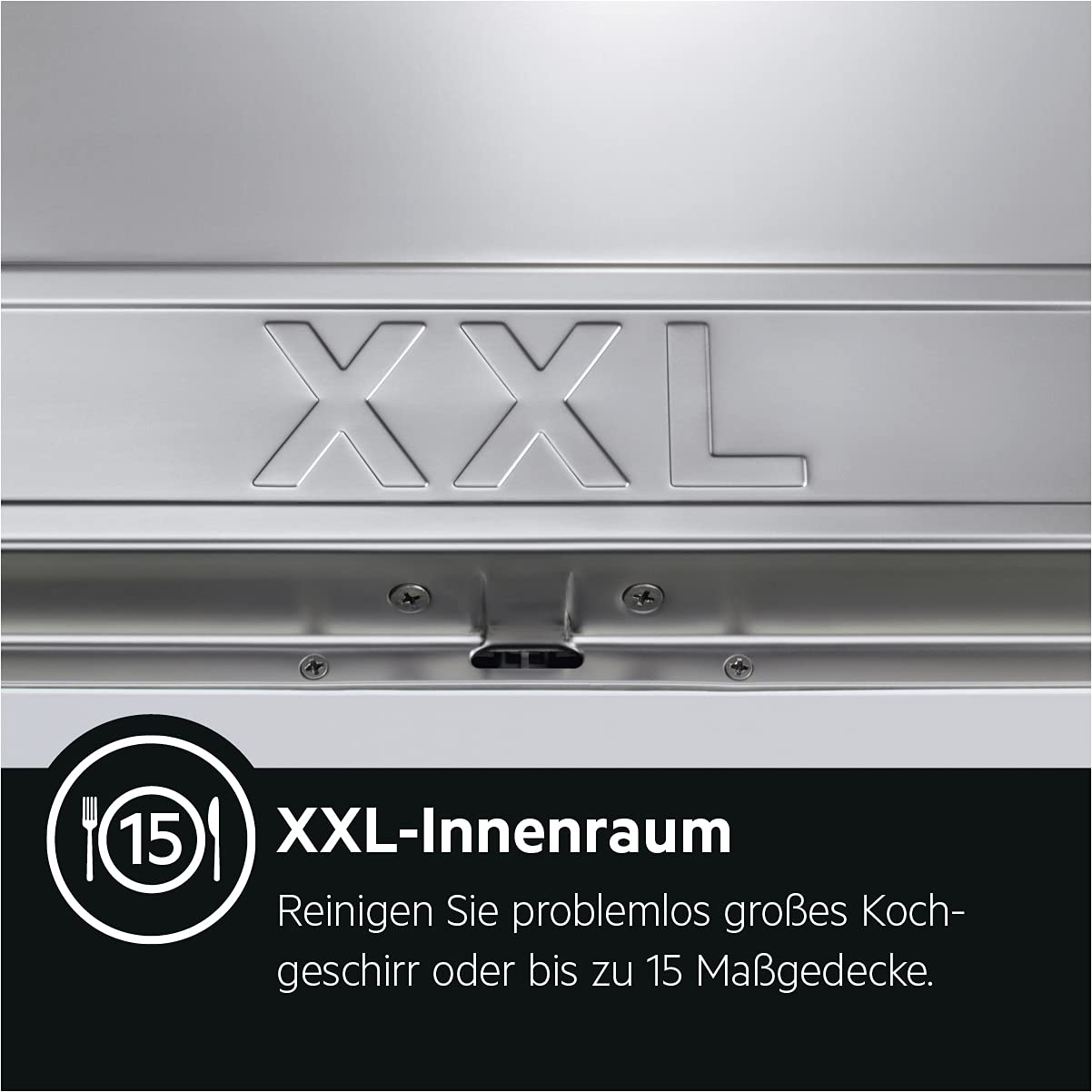 AEG Lavastoviglie completamente integrata 60 cm, lavastoviglie serie 7000: con protezione per vetro, classe energetica C, cassetto portaposate, controllo orario personalizzato, silenzioso, 40 dB,
