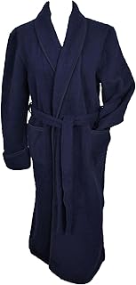 Robe de chambre Homme laine des Pyrénées bleu marine