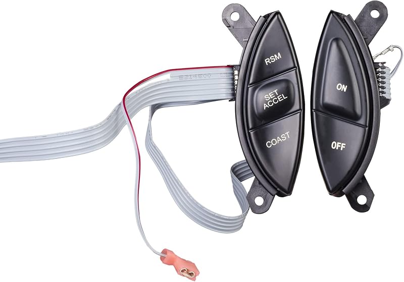 Interruptor do controle de cruzeiro no volante SOAESCN para Ford F150 1999–2003 – 1 unidade