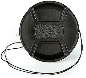 Tampa para Objetiva Encaixe de 77mm, WF, Preto