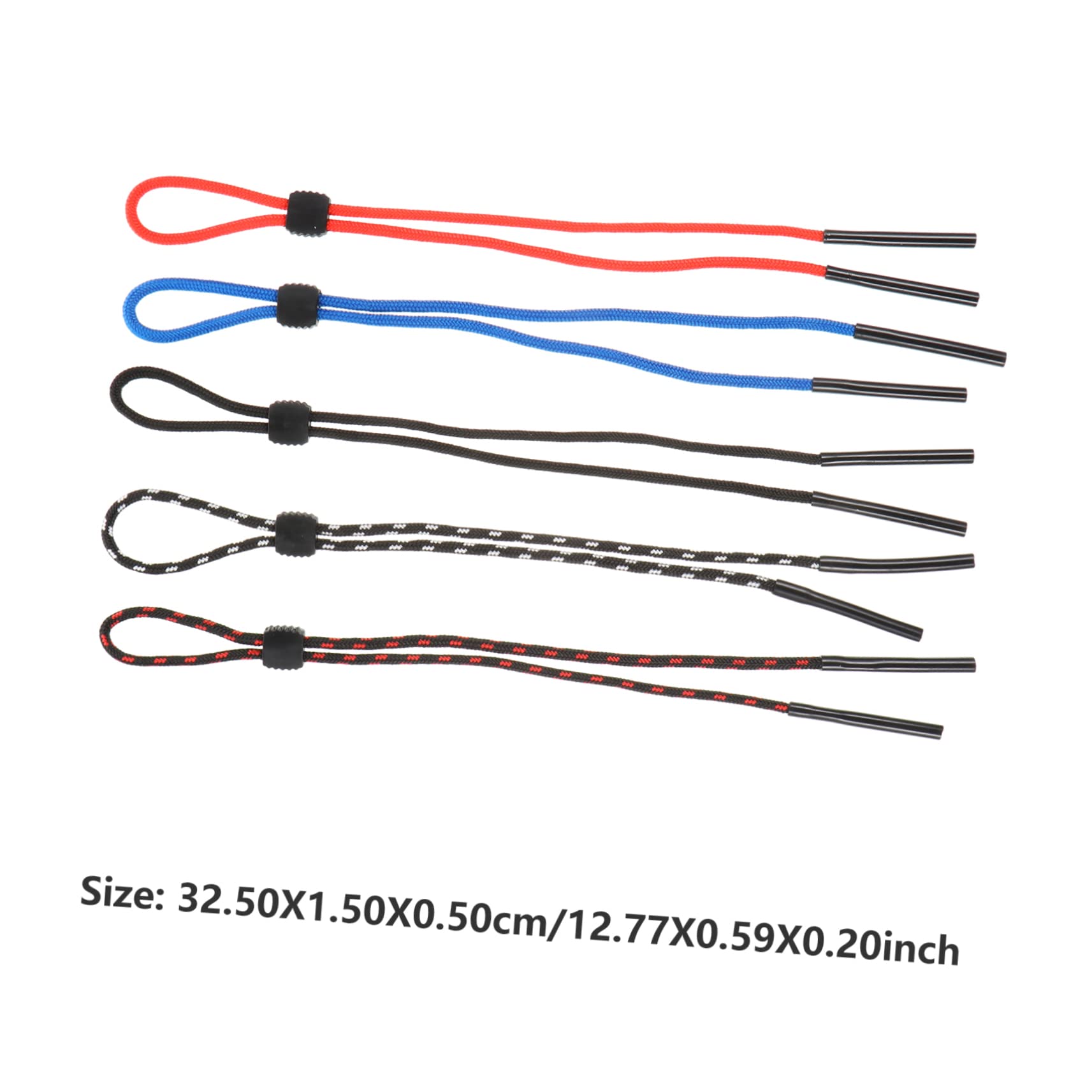 SEWACC 10Pcs Adjustable Glasses Lanyard Non Skid Swimming Goggles Fixing Rope for Outdoor Activities and Unique Patterns