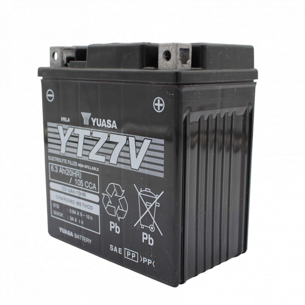 Yuasa batteria yuasa ytz7v precaricata sigillata batteria moto convenzionale 12 v capacità affidabile resistente vibrazioni