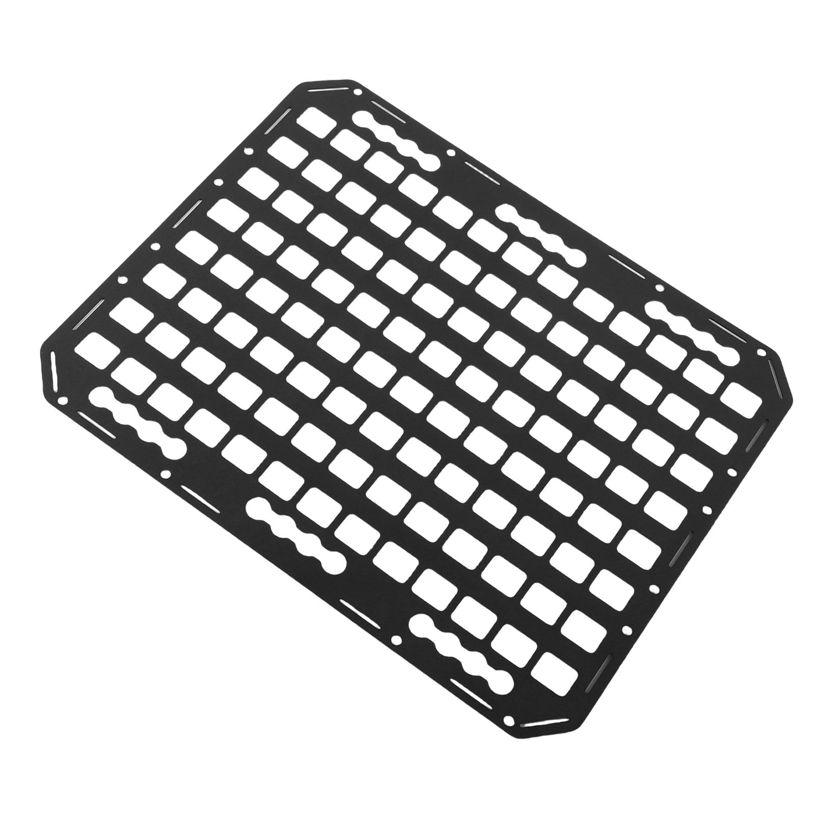 Cocoarm Panel Molle Pojazdu, Aluminiowa Modułowa Tablica do Przechowywania z Hakami do Organizowania Narzędzi w SUV-ach, Ciężarówkach, Kamperach