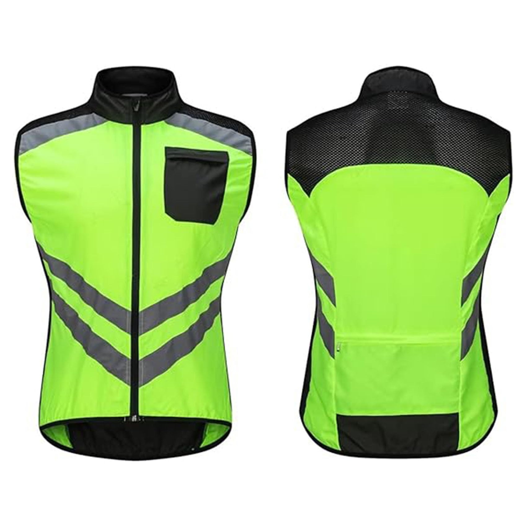 Chaleco de ciclismo para bicicleta para hombre y mujer chaqueta sin mangas para ciclismo chaleco deportivo para montar chaleco reflectante para bicicleta camisetas