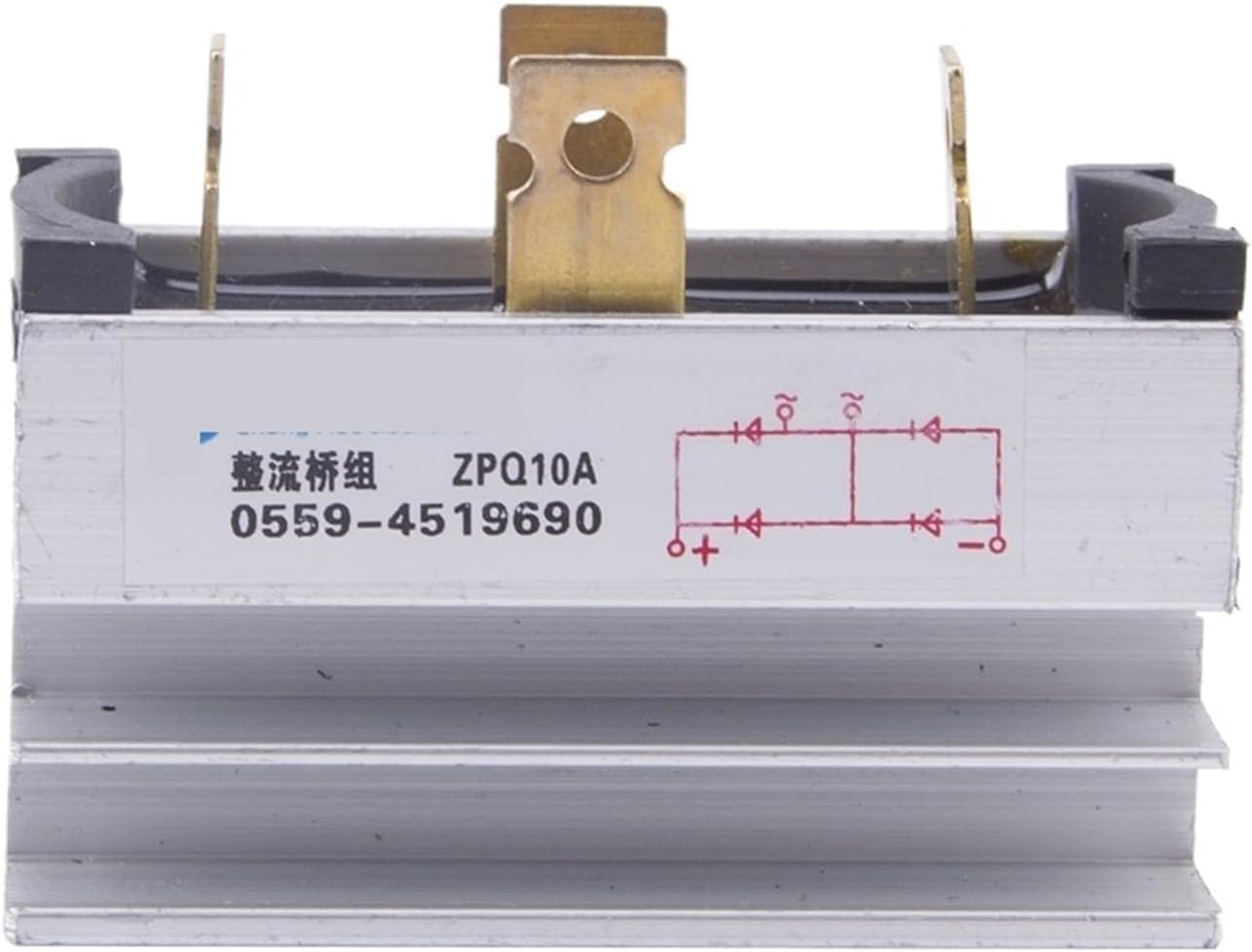 1pcs 10A 20A ZPQ10A SQL20A Generator Diode Bridge Rectifier Kit Single Three Phase for Generator Iron Pin Rectifier SQL10A(ZPQ10A 1 Phase)