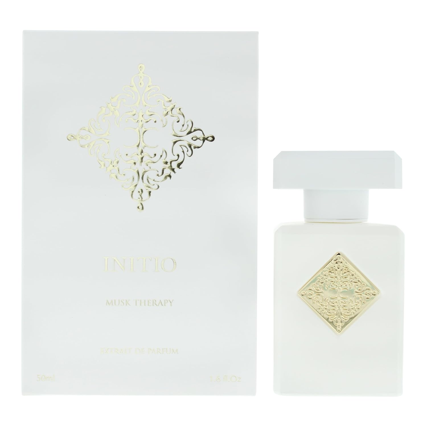 INITIO PARFUMS PRIVÉS - Musk Therapy - 1.7 Fl Oz - Eau De Parfum Unisex - Main notes Bergamot, Mandarin, White Magnolia, Blackcurrant, White Sandalwood, Pink Musk - 50ml