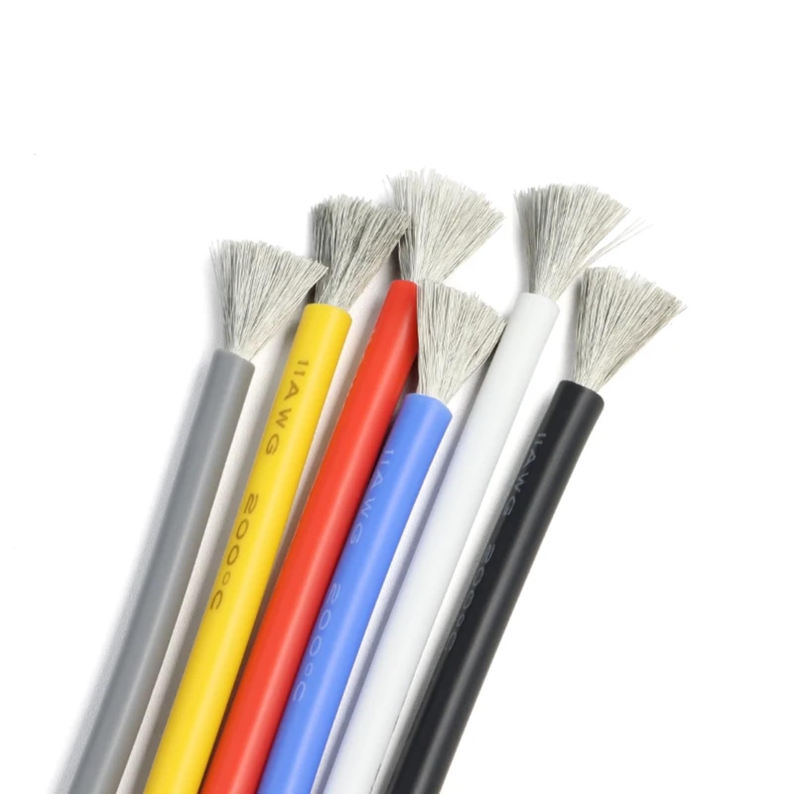1/5/10M Cavi in rame morbido 30 28 26 24 22 20-8AWG(Purple; 5M; 12AWG)