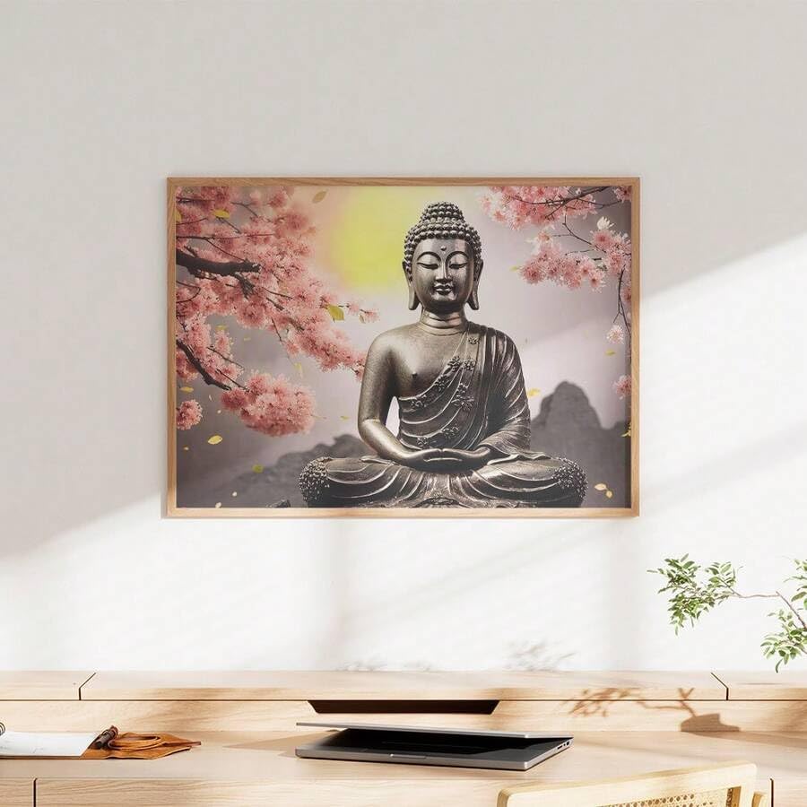 Image artistique Bouddha : la solution pour sublimer un grand mur vide - 3