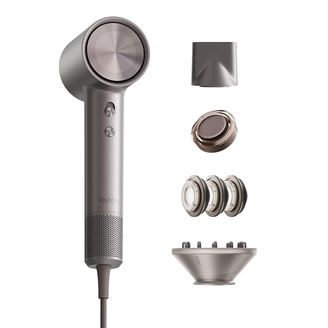 Laifen Swift 4 High-Speed Ionic Hair Dryer with Diffuser, Polished Titanium — $159.99 (20% off)
