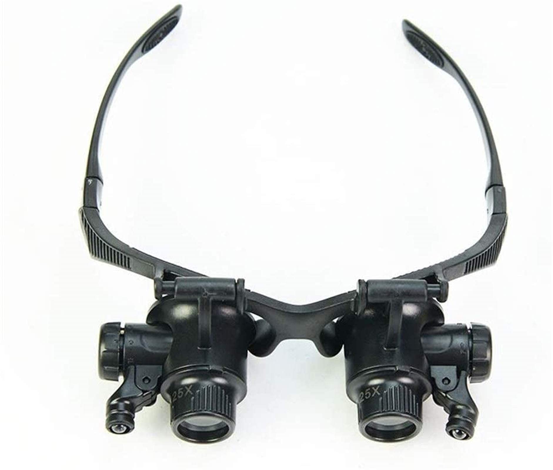 asdchZen Headband Magnifier,Head Mountlighted Magnifying Glasses,Headband Magnifier For Reading Jewelry Loupe Watch Electronic Repair For Reading Jewellery Loupe For Hobbies,Reading,Je