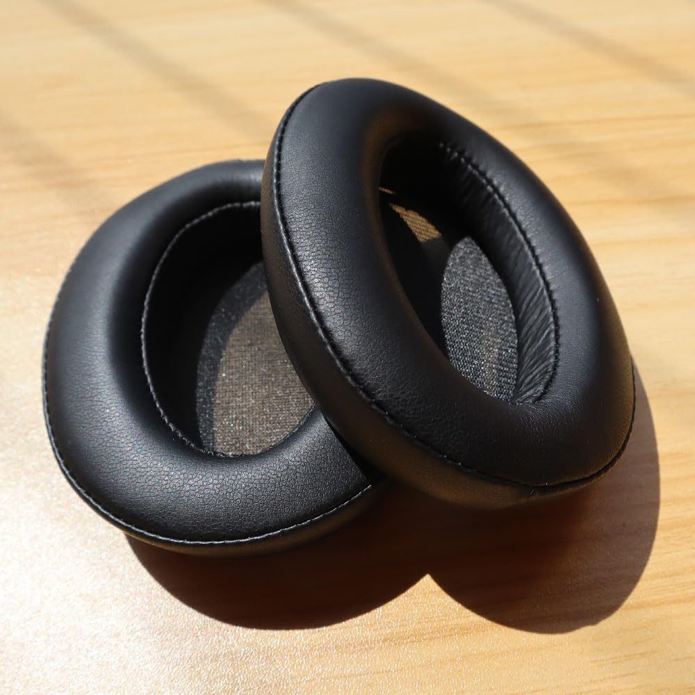 WH-H910N Ear Pads, Replacement Protein Leather Earpads Memory Foam Ear Cushions Repair Parts for Sony WH-H910N WH H910N Headphones - Black - Image 9