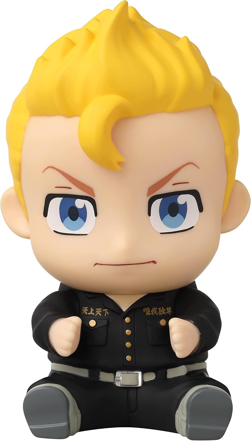 Bandai Tamagotchi Tokyo Revengers Takemichi Version with Hugmy Figure | 4 cm Virtual Pet Based on Tokyo Revengers Manga and Anime with Collectable Takemichi Hugmy Anime Merch | Kids Toys