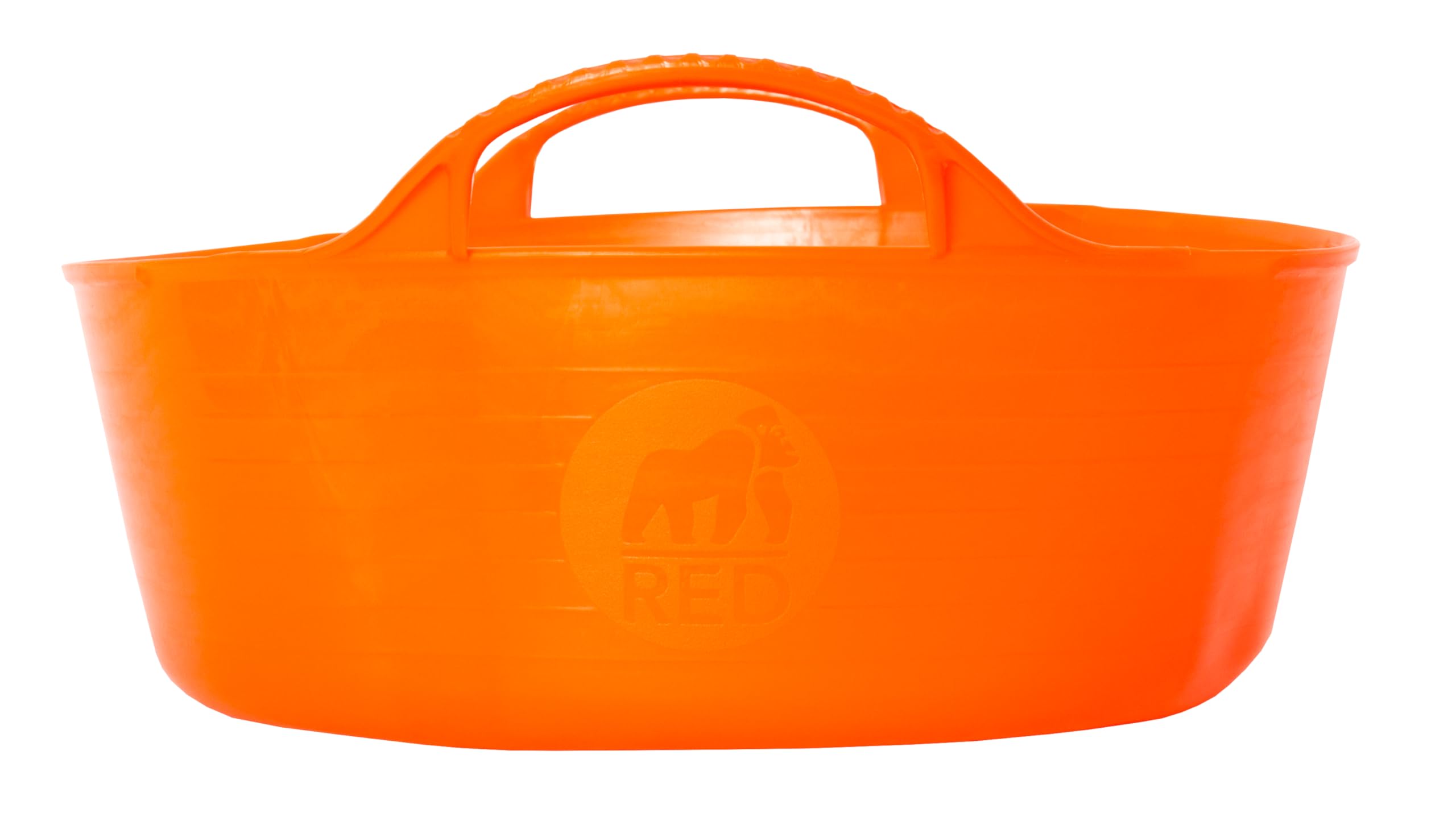 Tubtrugs Red Gorilla - Gorilla Tubs & Recycled Black Tubs - Mini Shallow 5L -Orange