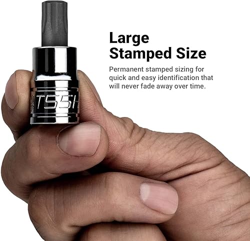 Miniatura 6 de Capri Tools TP55 Star Plus Bit Socket, unidad de 38 pulgadas