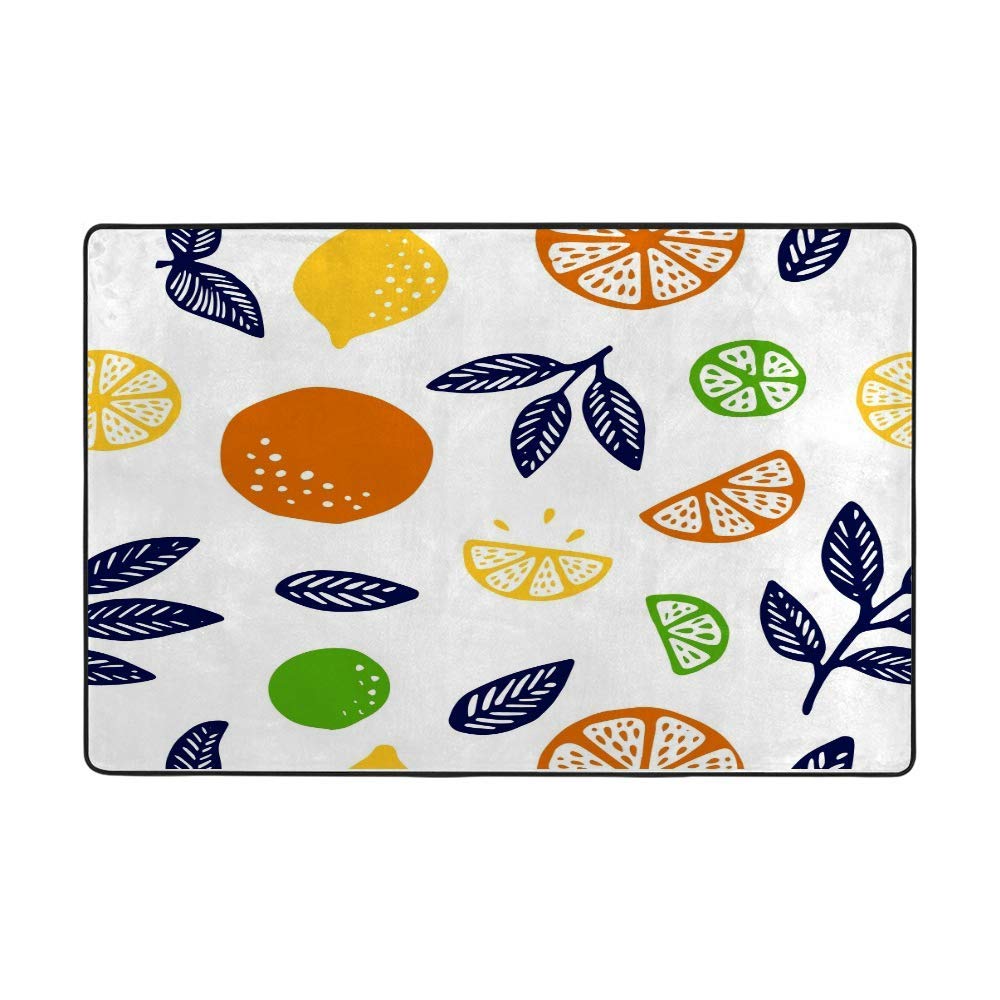 Tapis lavable antidérapant grand tapis de sol sans perte pour cuisine et chambre