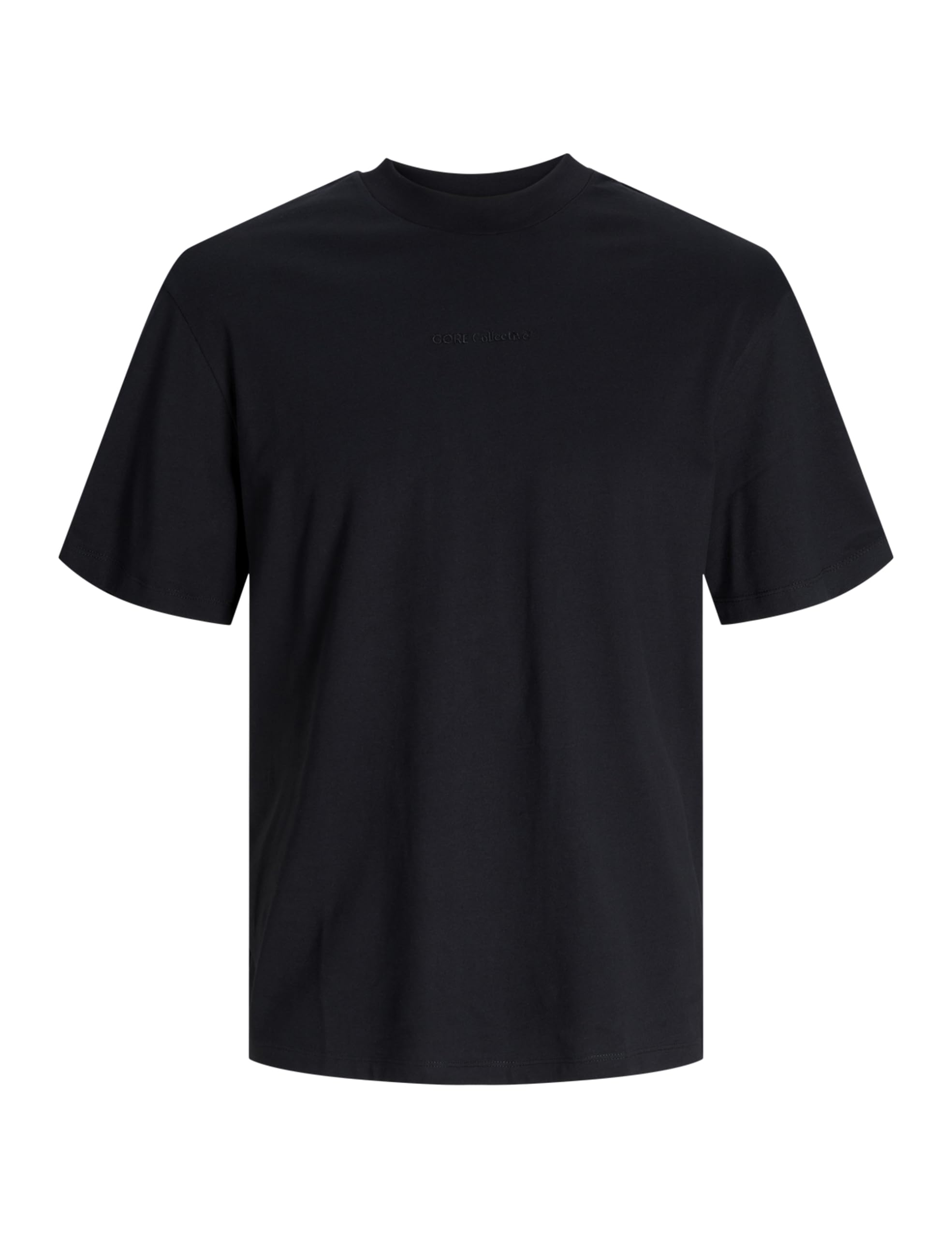JACK&JONES JCOBLURFLOOR Tee SS Crew Neck, Black, S