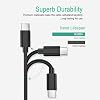 Cargador de pared USB C para Samsung Galaxy Tab S6 Lite/Tab A7 Lite 8.7" / Tab A7 10.4 (2020) / A 8.4 / SM-F900 SM-X200 SM-P610 SM-T307 SM-T597 SM-T500, adaptador de corriente CA con cable - Certificado UL 7